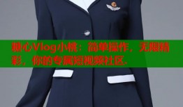 糖心Vlog小桃：简单操作，无限精彩，你的专属短视频社区.