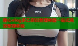 糖心vlog多乙资料管理神器一站式高效整理体验