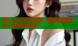 糖心vlog污官网下载：精选视频免费看，尽享娱乐时光