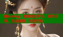 糖心Vlog：视频社交平台，创作分享、互动直播、社区交流