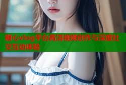 糖心vlog平台高清视频创作与深度社交互动体验