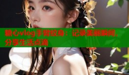 糖心vlog手臂纹身：记录美丽瞬间，分享生活点滴