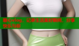 糖心vlog，记录生活美好瞬间，分享快乐与你