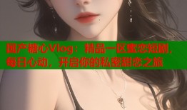 国产糖心Vlog：精品一区蜜恋短剧，每日心动，开启你的私密甜恋之旅