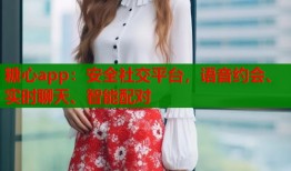 糖心app：安全社交平台，语音约会、实时聊天、智能配对