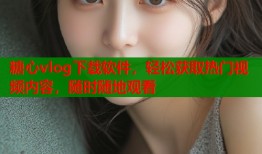 糖心vlog下载软件，轻松获取热门视频内容，随时随地观看