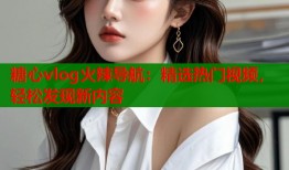 糖心vlog火辣导航：精选热门视频，轻松发现新内容