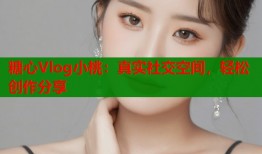 糖心Vlog小桃：真实社交空间，轻松创作分享