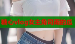 糖心vlog女主角司雨的瓜