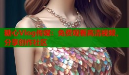 糖心Vlog传媒：免费观看高清视频，分享创作社区