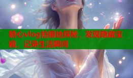 糖心vlog拍摄地探秘，发现隐藏宝藏，记录生活瞬间