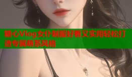 糖心Vlog女仆制服好看又实用轻松打造专属萌系风格