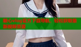 糖心vlog官方下载导航，轻松获取最新视频资源