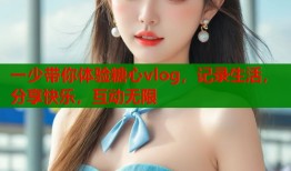 一少带你体验糖心vlog，记录生活，分享快乐，互动无限