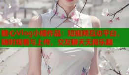 糖心Vlog小橘作品：短视频互动平台，随时观看与上传，交友聊天无限乐趣