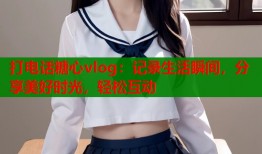 打电话糖心vlog：记录生活瞬间，分享美好时光，轻松互动