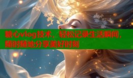 糖心vlog技术，轻松记录生活瞬间，随时随地分享美好时刻