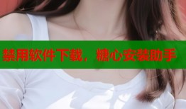 禁用软件下载，糖心安装助手