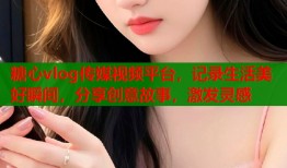 糖心vlog传媒视频平台，记录生活美好瞬间，分享创意故事，激发灵感