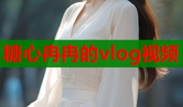 糖心冉冉的vlog视频