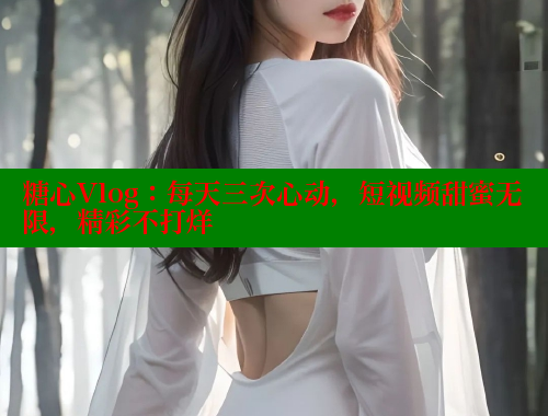 糖心Vlog：每天三次心动，短视频甜蜜无限，精彩不打烊