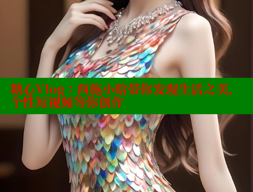 糖心Vlog：西施小晗带你发现生活之美，个性短视频等你创作