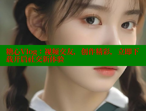 糖心Vlog：视频交友，创作精彩，立即下载开启社交新体验