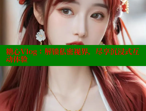 糖心Vlog：解锁私密视界，尽享沉浸式互动体验