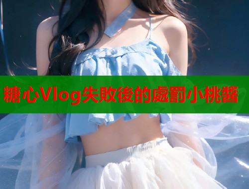糖心Vlog失敗後的處罰小桃醬