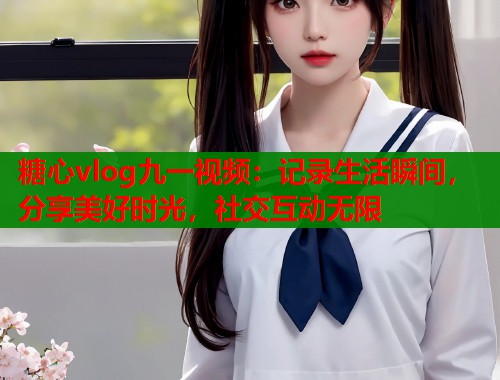 糖心vlog九一视频：记录生活瞬间，分享美好时光，社交互动无限