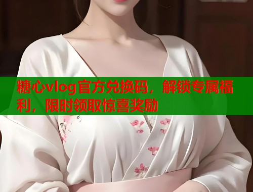 糖心vlog官方兑换码，解锁专属福利，限时领取惊喜奖励