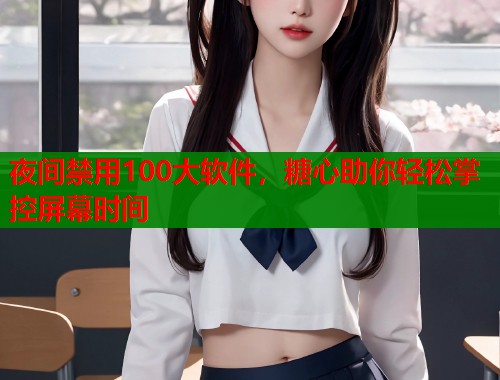 夜间禁用100大软件，糖心助你轻松掌控屏幕时间