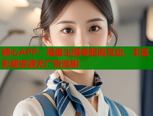 糖心APP：海量主播零距离互动，丰富影视资源无广告追剧