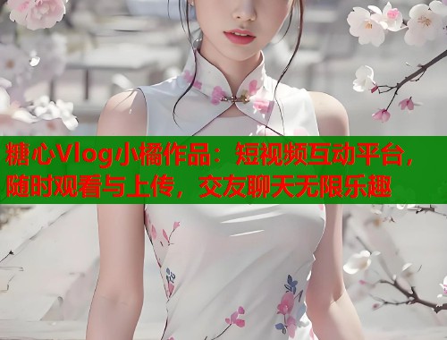 糖心Vlog小橘作品：短视频互动平台，随时观看与上传，交友聊天无限乐趣
