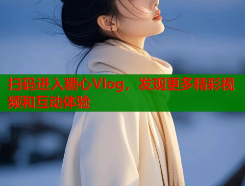 扫码进入糖心Vlog，发现更多精彩视频和互动体验