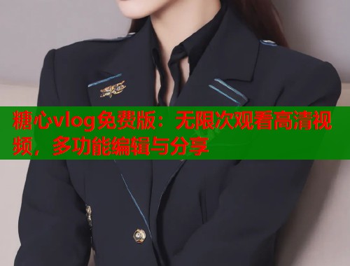 糖心vlog免费版：无限次观看高清视频，多功能编辑与分享
