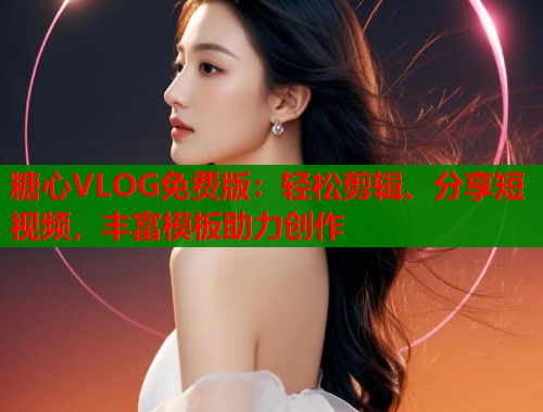 糖心VLOG免费版：轻松剪辑、分享短视频，丰富模板助力创作