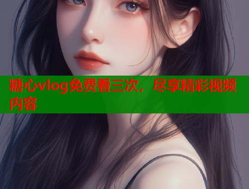 糖心vlog免费看三次，尽享精彩视频内容
