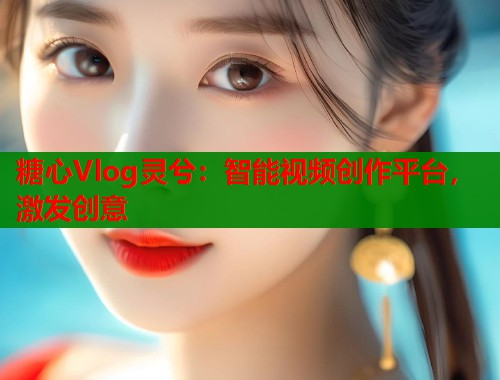 糖心Vlog灵兮：智能视频创作平台，激发创意