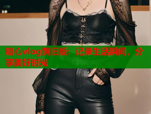 糖心vlog黄旧版：记录生活瞬间，分享美好时光