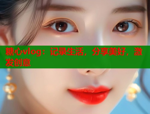 糖心vlog：记录生活，分享美好，激发创意