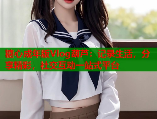 糖心成年版Vlog葫芦：记录生活，分享精彩，社交互动一站式平台