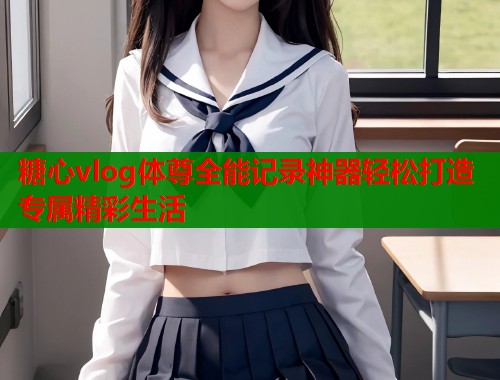 糖心vlog体尊全能记录神器轻松打造专属精彩生活