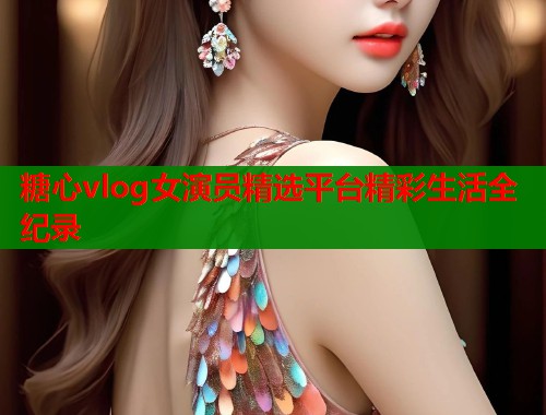糖心vlog女演员精选平台精彩生活全纪录